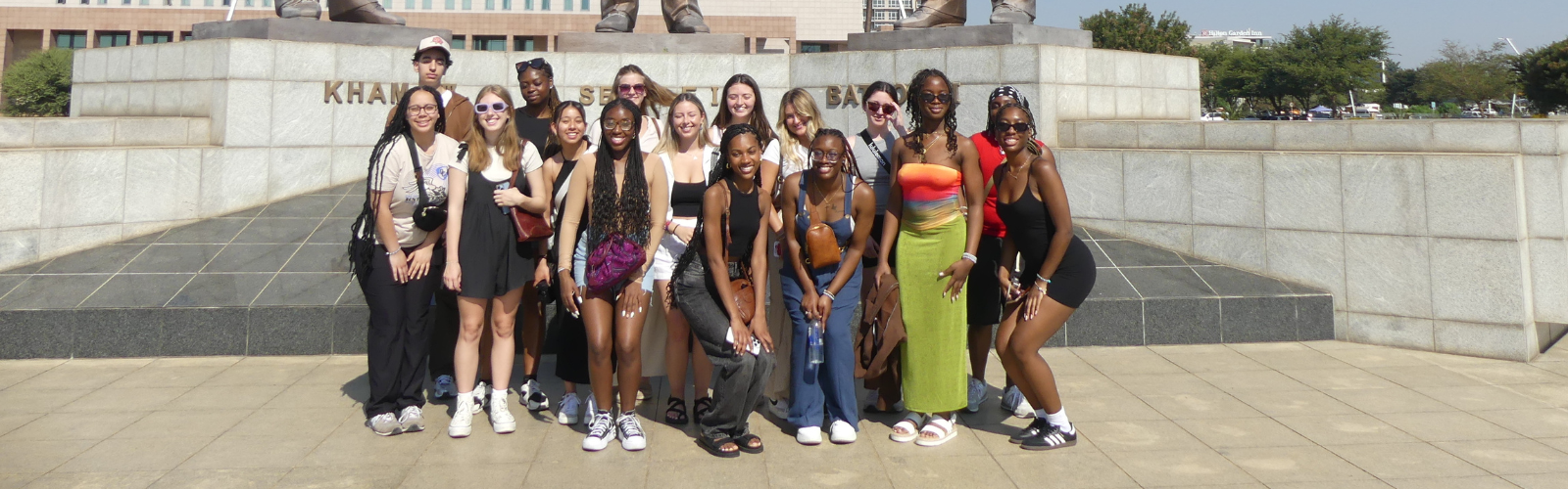 UW Global Gateway students in Botswana (2024)