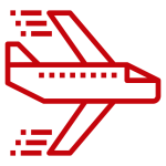 airplane in flight icon