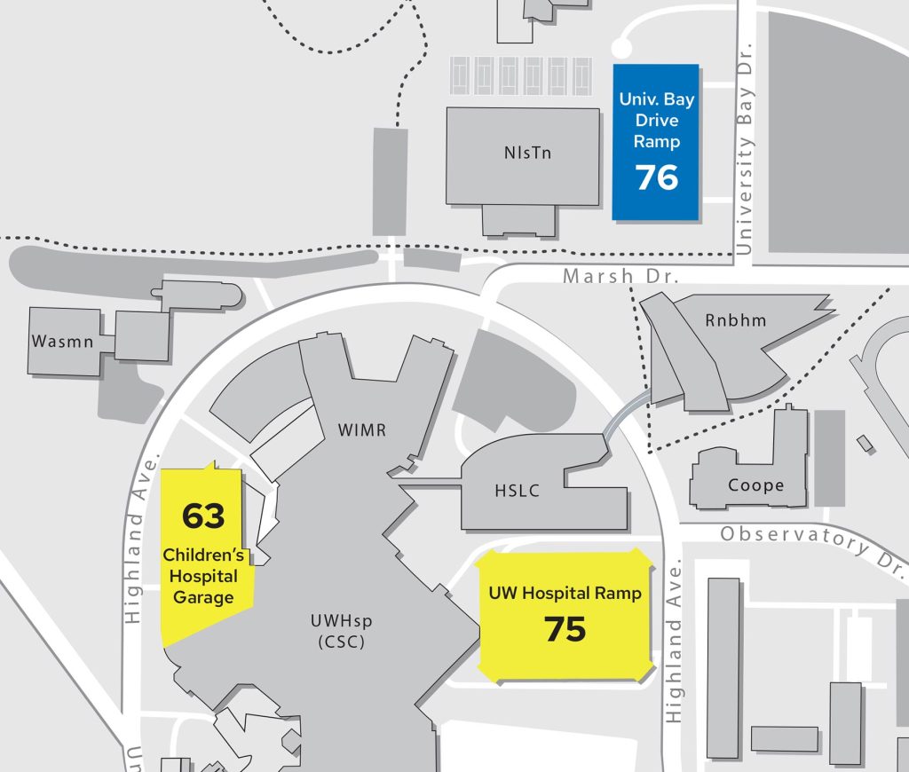 Construction To Impact Parking At UW Hospital June 6 23   63 75 76 1024x870 