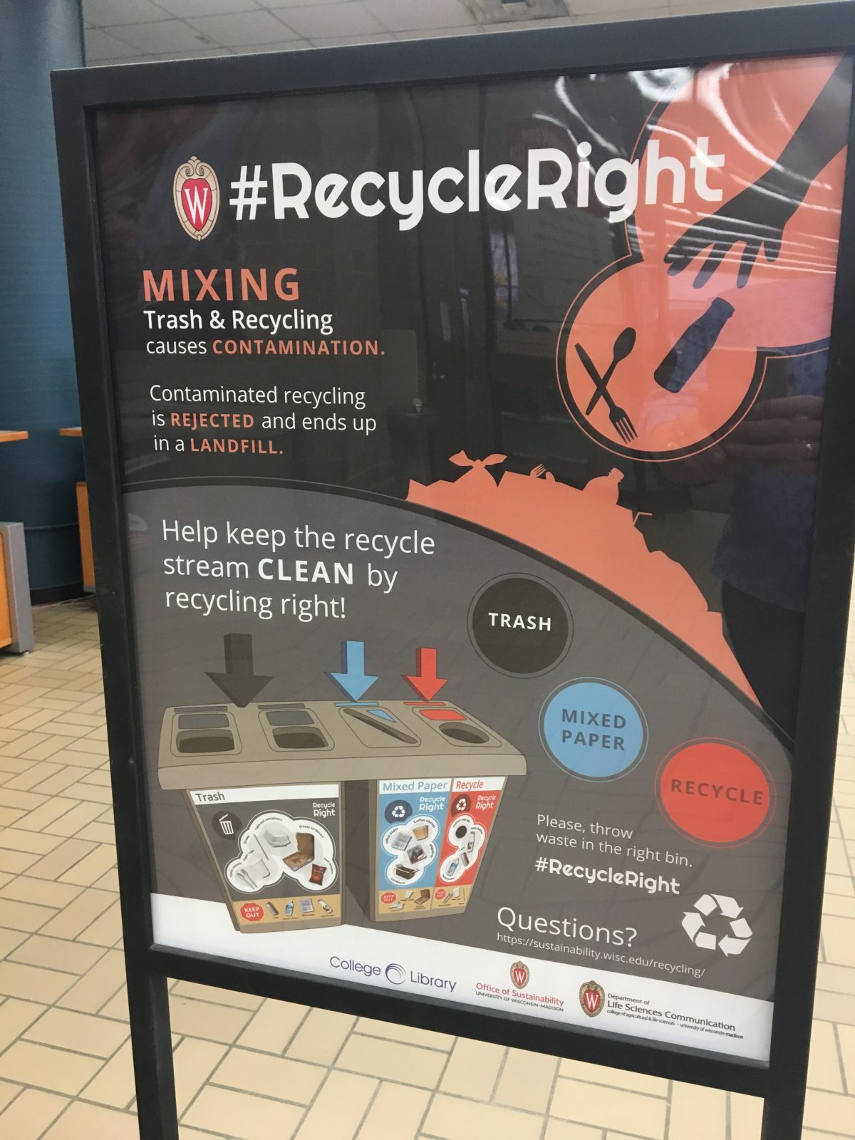 Recycle Righht How Do You #RecycleRight? – Office of Sustainability – UW–Madison