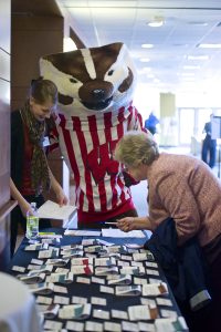 Name tag table