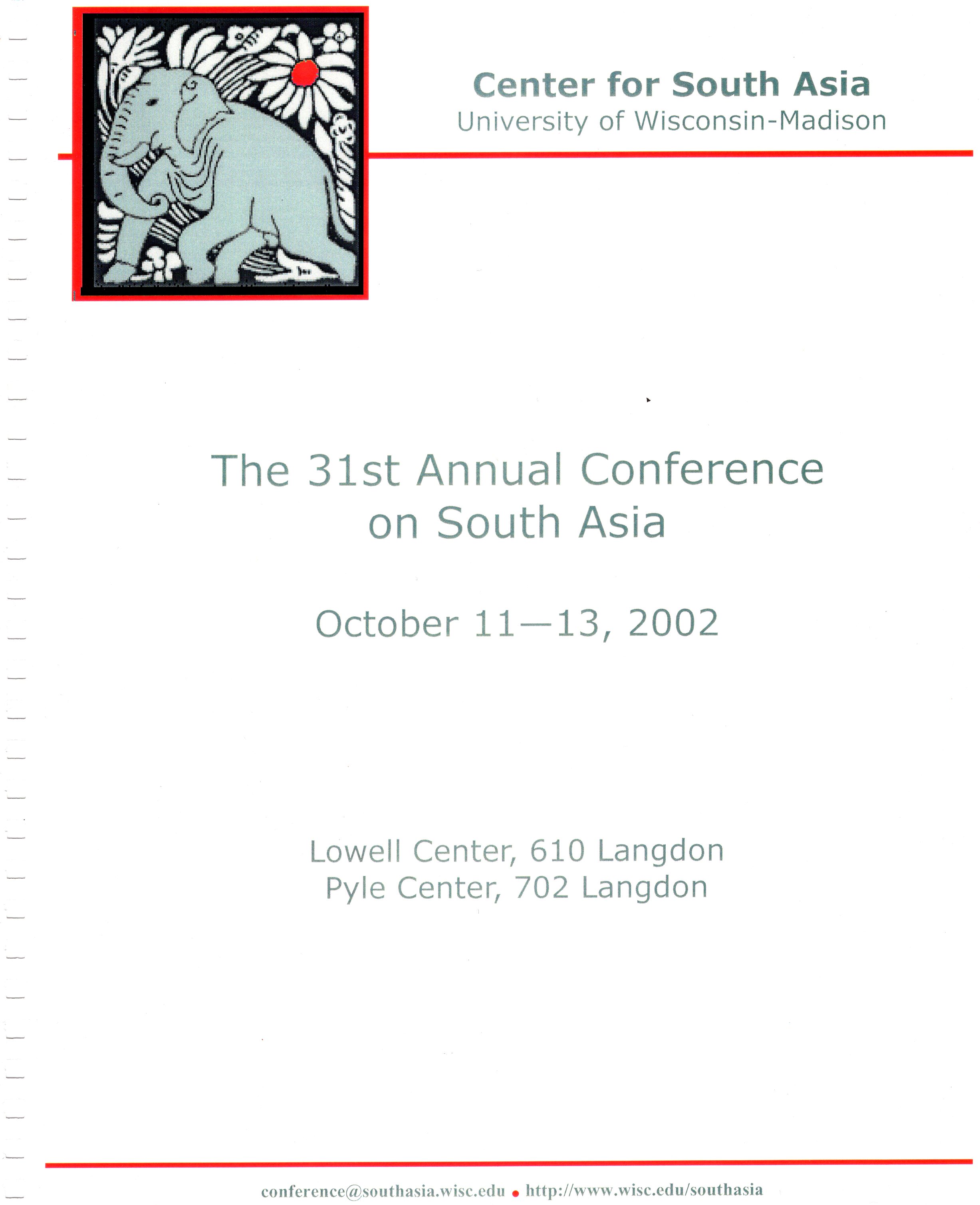 Book cover for the 31st ACSA