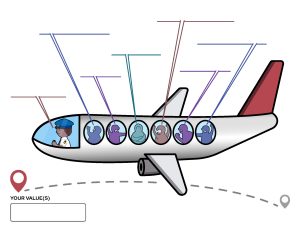 ACT Workbook Plane Illustration