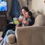 Danelle McGuire and her son Treyson Wallace