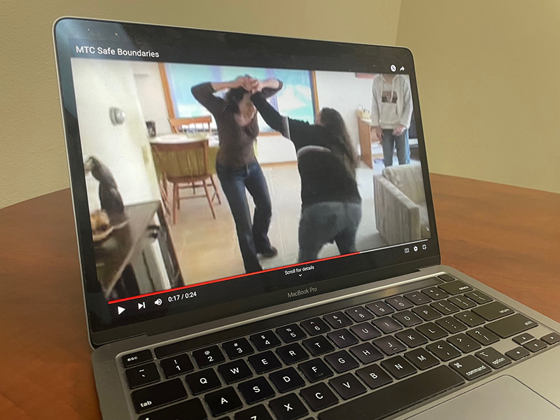 The virtual statewide Managing Threatening Confrontations training