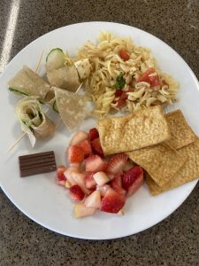 plate of food at the Spring PKU Event