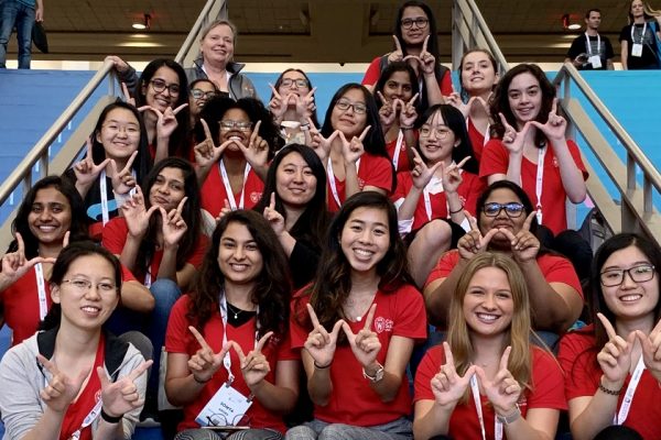 UW-Madison WACM members at GHC