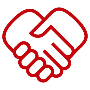 Shaking hands icon