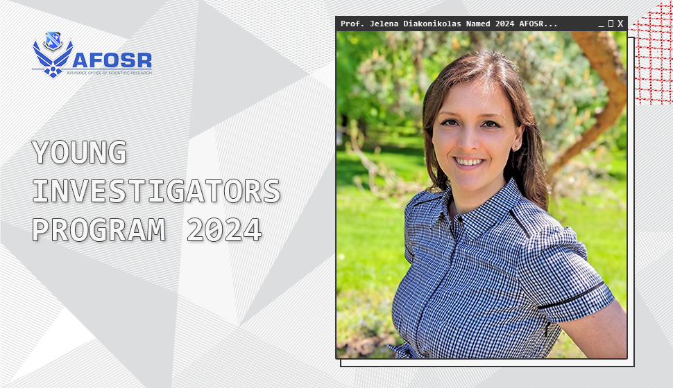 Prof. Jelena Diakonikolas named 2024 AFOSR Young Investigator